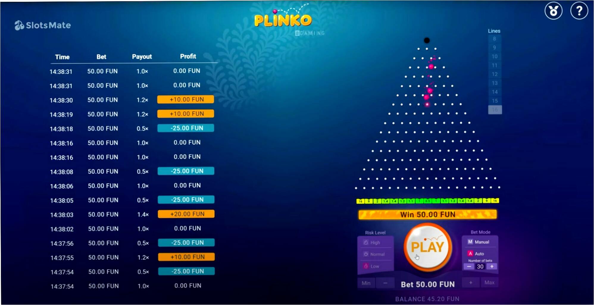 plinko ball